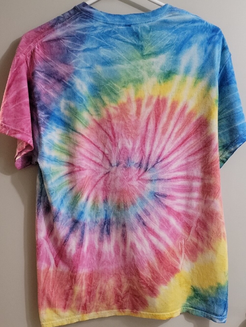 RAVE KREATIONZ Colortone Pastel Tie-Dye Tee — Sky Blue & Mint - Picture 3 of 3